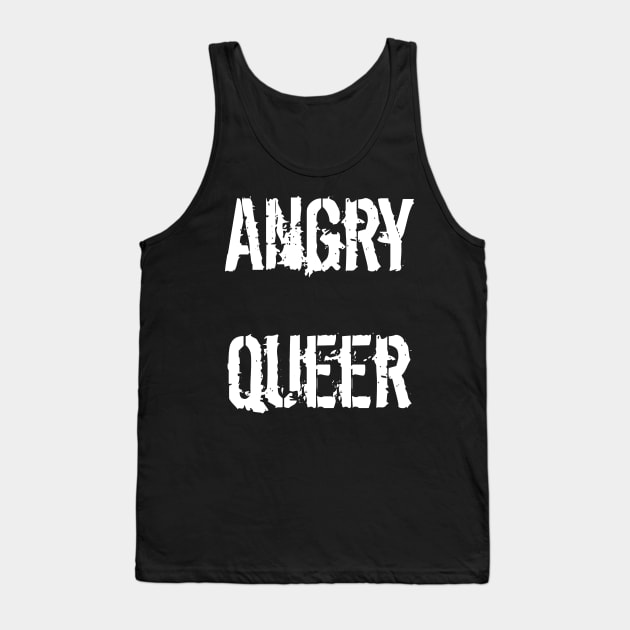 Angry queer Tank Top by Caliel